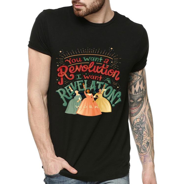 ecabab93 you want a revolution i want a revelation work shirt 4 - You Want A Revolution I Want A Revelation Work Shirt
