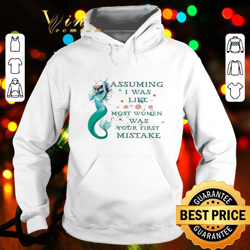ed84fedf mermaid assuming i m just an old lady was your first mistake shirt 4 - Mermaid Assuming I’m Just An Old Lady Was Your First Mistake shirt
