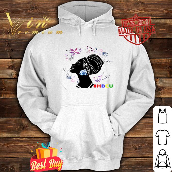 Black Woman LSU Tigers HBCU Flowers shirt