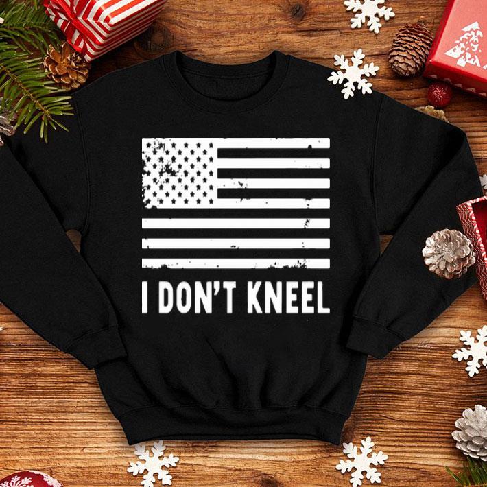 I Don’t Kneel American Flag shirt