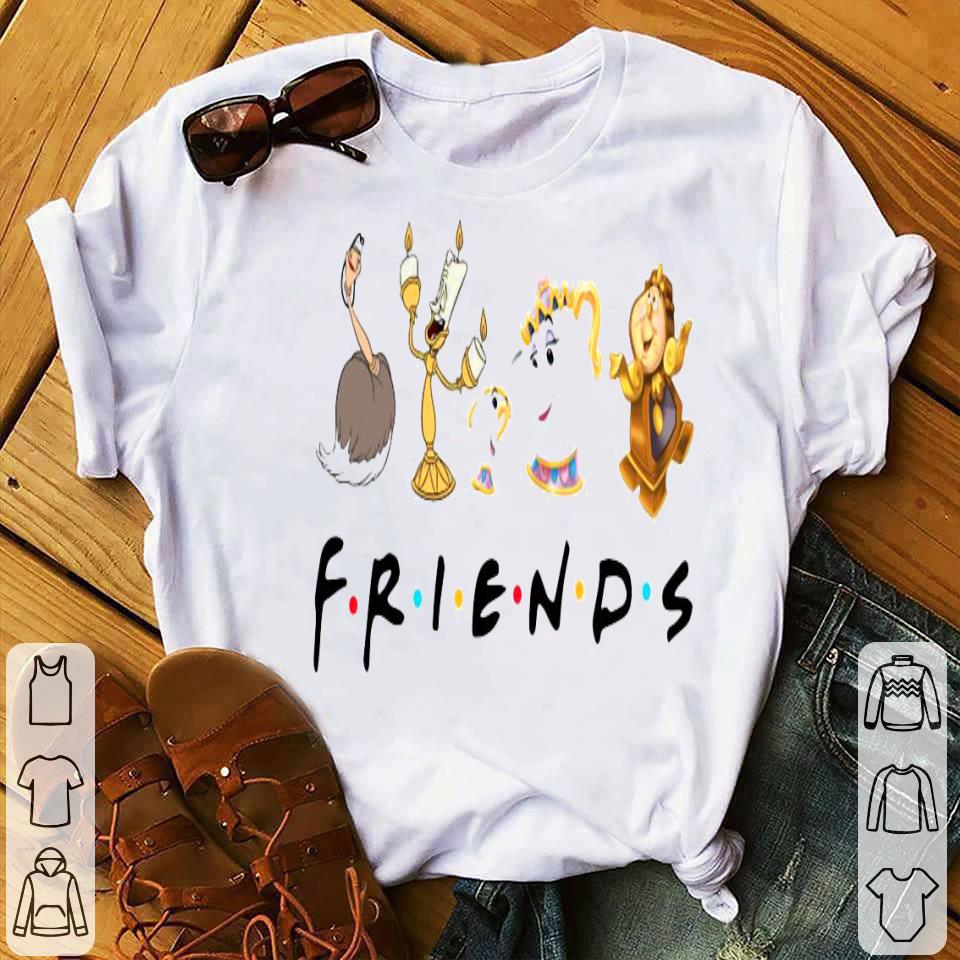 Beauty And The Beast Characters Friends Shirt