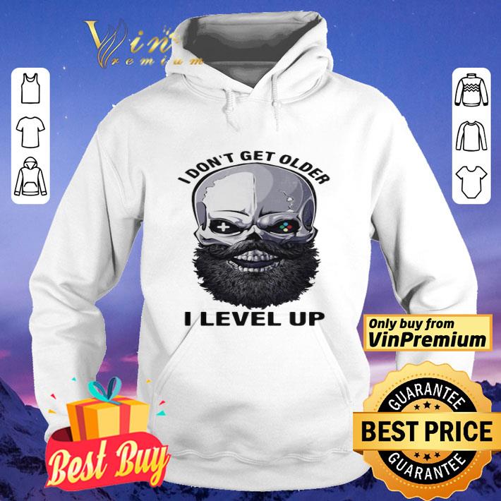 Skull medal I dont older I level up shirt