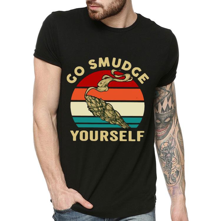 f2807761 go smudge yourself vintage shirt 4 - Go Smudge Yourself Vintage Shirt