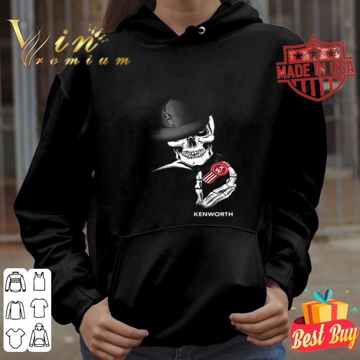 Skeleton Skull Kenworth Logo shirt