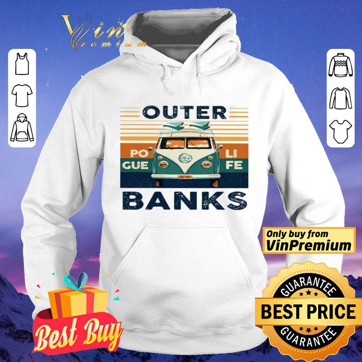 Hippie car outer banks vintage shirt