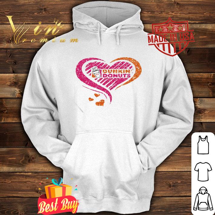 Love Dunkin Donuts Logo Hearts Diamond shirt