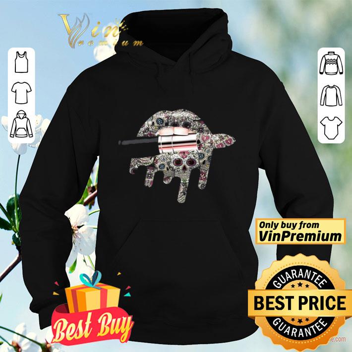 f800ac5b sugar skull lip bite lipstick shirt 4 - Sugar Skull Lip Bite Lipstick shirt