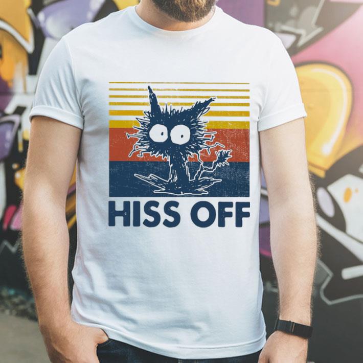 Vintage Cat Hiss Off shirt 1 Vintage Cat Hiss Off shirt