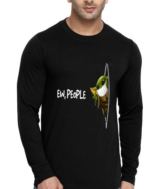 Baby Yoda Face Mask Ew People Shirt fa31254f baby yoda face mask ew people shirt 4 - Baby Yoda Face Mask Ew People Shirt