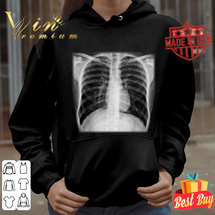 fc0f691e skeleton chest x ray easy costume shirt 4 - Skeleton Chest X-Ray Easy Costume shirt