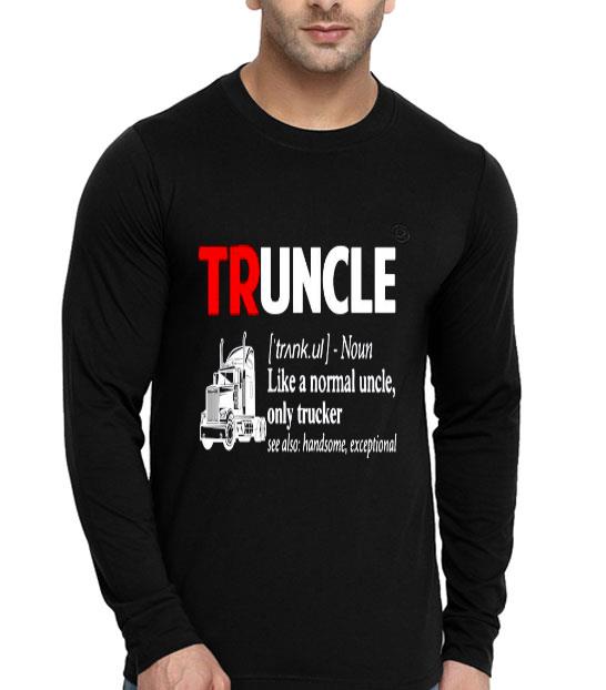 Truncle Like A Normal Uncle Only Trucker See Also Handsome Exceptional Shirt fce0b6d6 truncle like a normal uncle only trucker see also handsome exceptional shirt 4 - Truncle Like A Normal Uncle Only Trucker See Also Handsome Exceptional Shirt