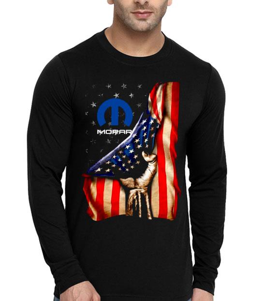 Mopar Inside American Flag Hand Shirt