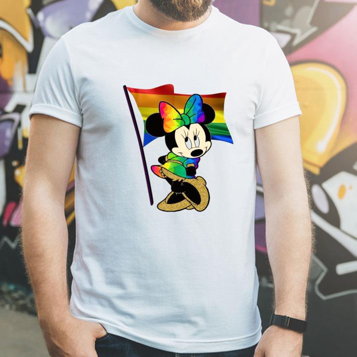 fdac8e49 lgbt minnie mouse the pride flag shirt 4 - LGBT Minnie Mouse The Pride Flag Shirt
