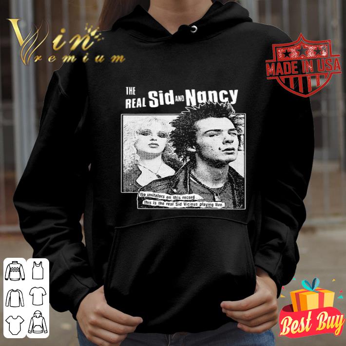 The Real Sid And Nancy No Initiators On This Record shirt