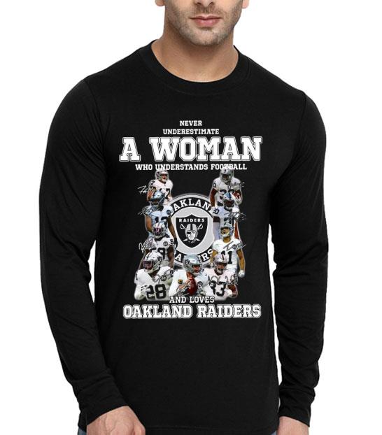 Never Underestimate A Woman Who Understands Football And Loves Oakland Raiders Signatures Shirt 0e5f4761 never underestimate a woman who understands football and loves oakland raiders signatures shirt 4 - Never Underestimate A Woman Who Understands Football And Loves Oakland Raiders Signatures Shirt