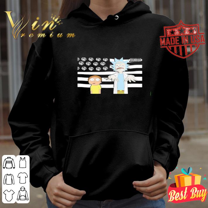 Rick And Morty American Flag Advisory shirt