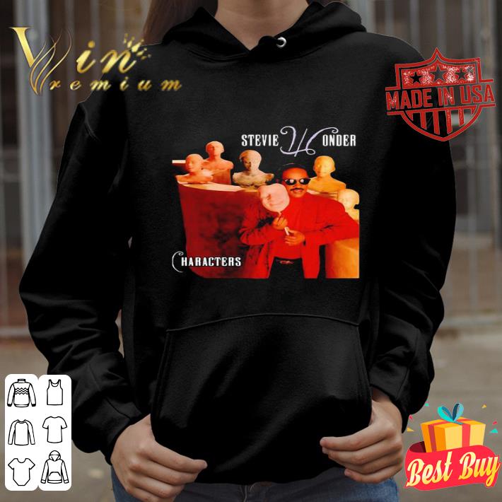 Stevie Wonder Characters Album shirt