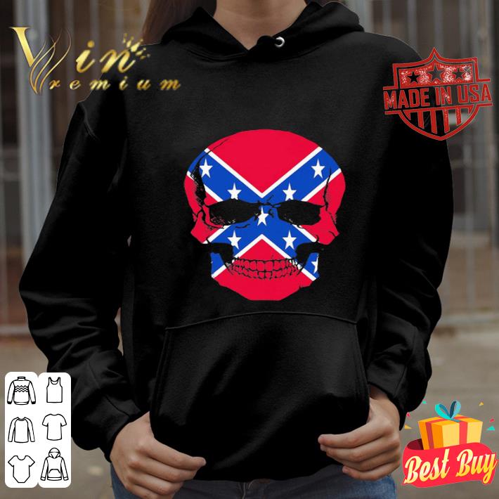 Skull Flag Of Dixieland shirt