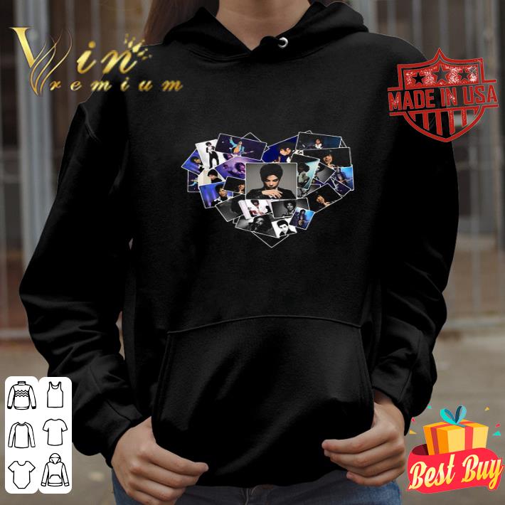 Love Prince Singer Pictures Heart shirt