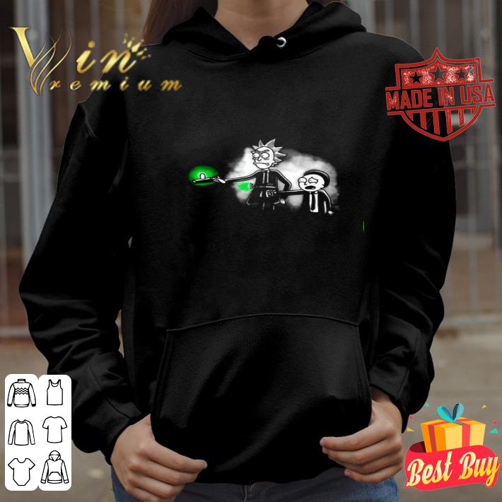 Rick And Morty MIB Pulp Fiction shirt