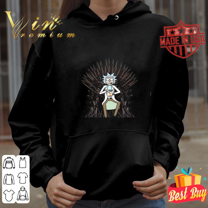 Rick Sanchez King Of Eating Game Of Thrones shirt