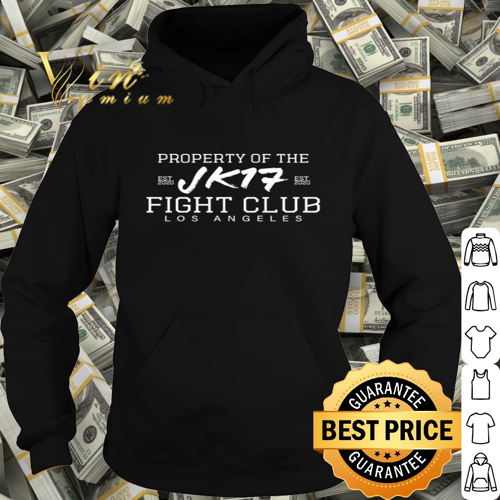 Property of the Jk17 fight club Los Angeles shirt