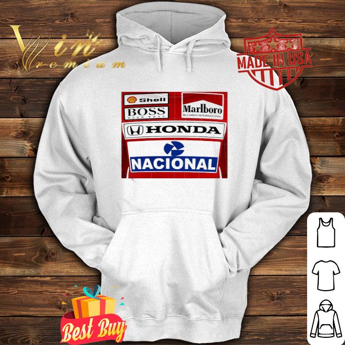 Shell Marlboro Boss Honda Nacional Logo shirt