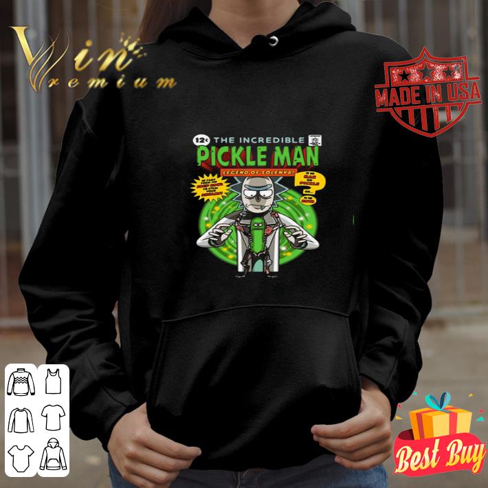 Rick Sanchez 12c The Incredible Pickle Man Legend Of Solenya shirt