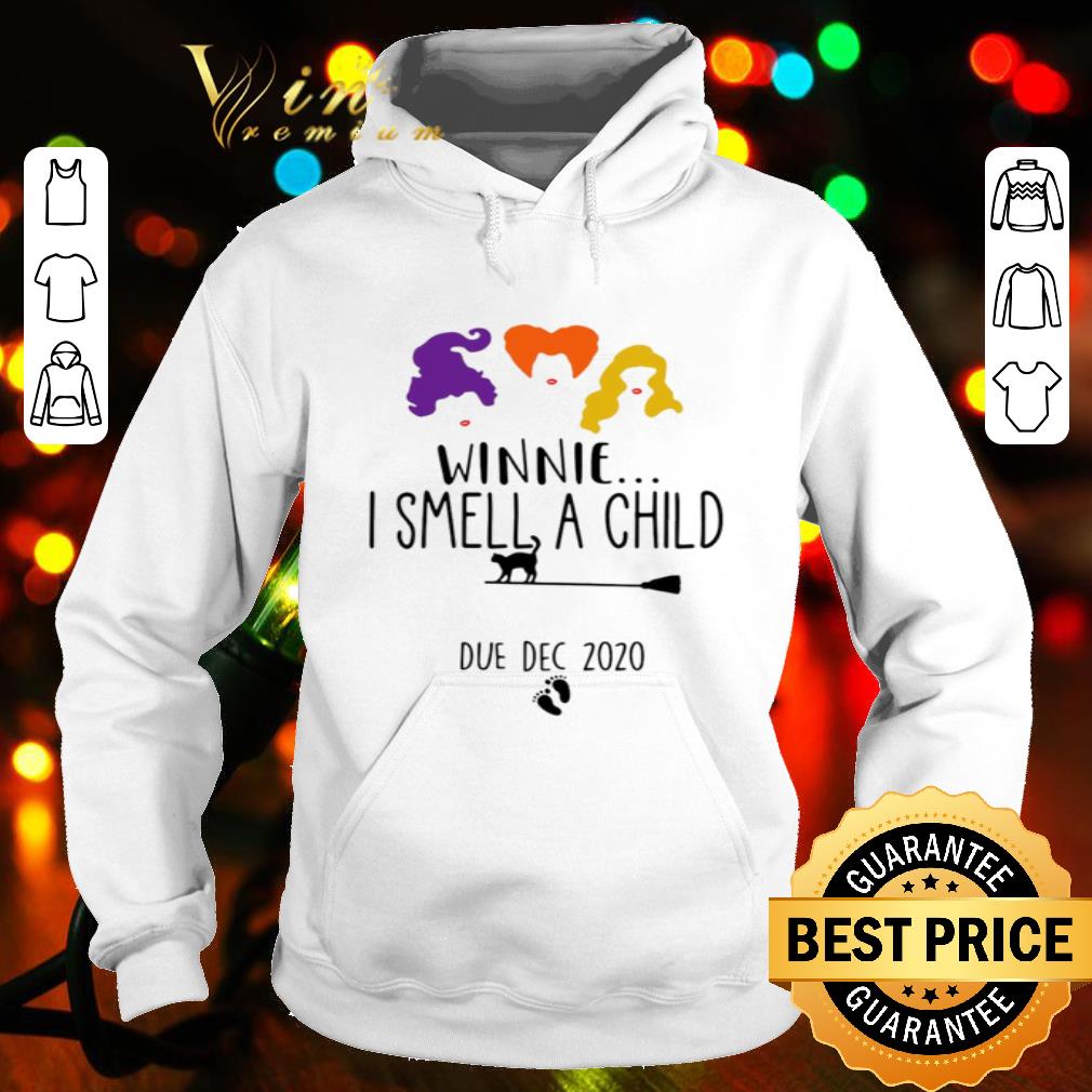 Hocus Pocus Winnie I Smell A Child Due Dec 2020 shirt