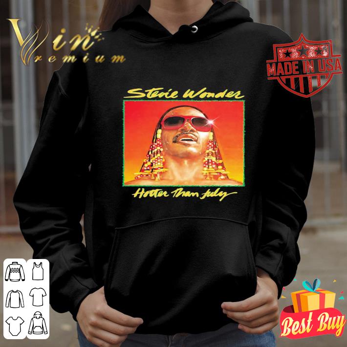 Stevie Wonder Hotter Than July shirt