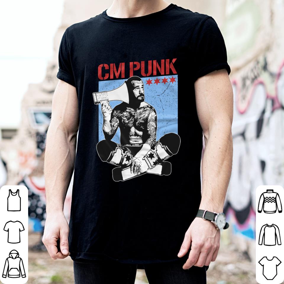 aew shop cm punk t shirt