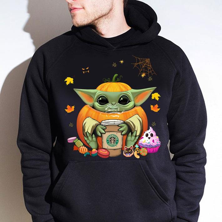 Pumpkin Baby Yoda Starbucks Coffee Halloween Shirt Pumpkin Baby Yoda Starbucks Coffee Halloween Shirt 4