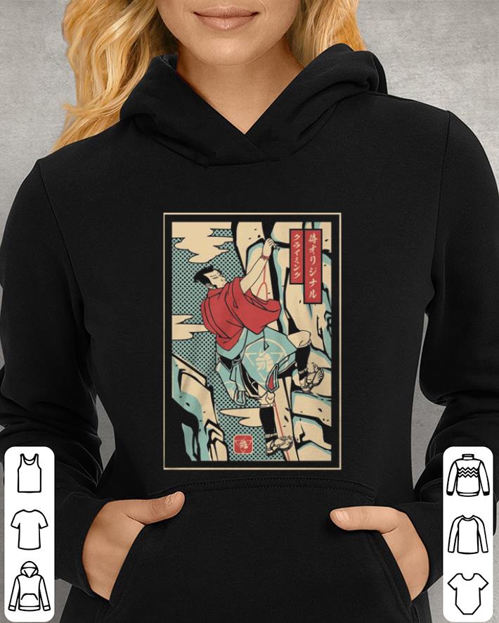 Climbing Samurai shirt, hoodie, sweater, longsleeve t-shirt