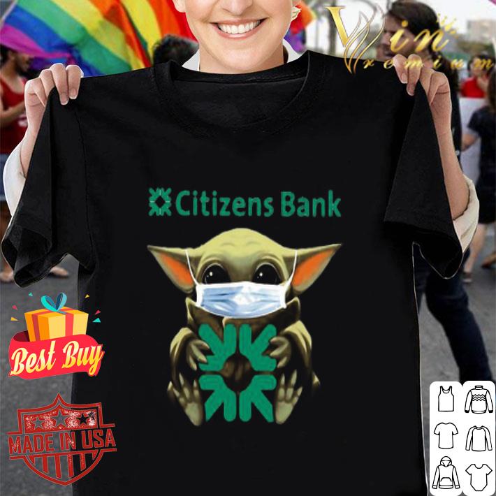 Baby Yoda mask Citizens Bank Coronavirus shirt