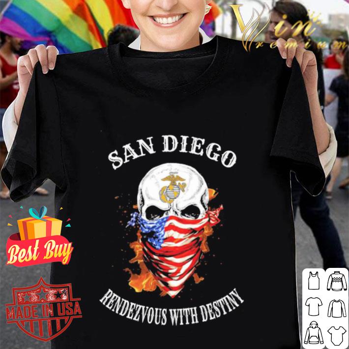 Skull mask American San Diego Rendezvous With Destiny shirt