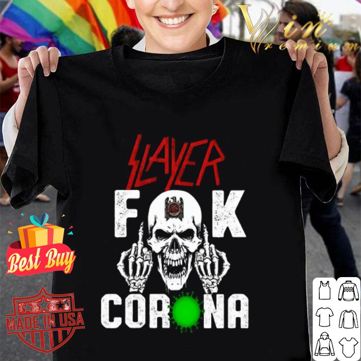 Skull Slayer Fuck Coronavirus shirt