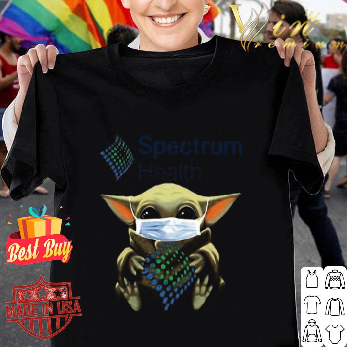 Baby Yoda Mask Spectrum Health Coronavirus shirt