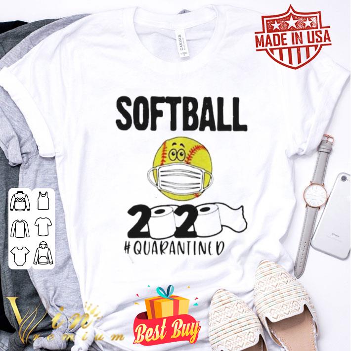 Softball 2020 Toilet Paper Quarantine Coronavirus shirt