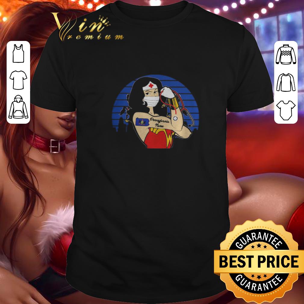 Strong Wonder Woman Tattoo California Nurse Coronavirus shirt 6