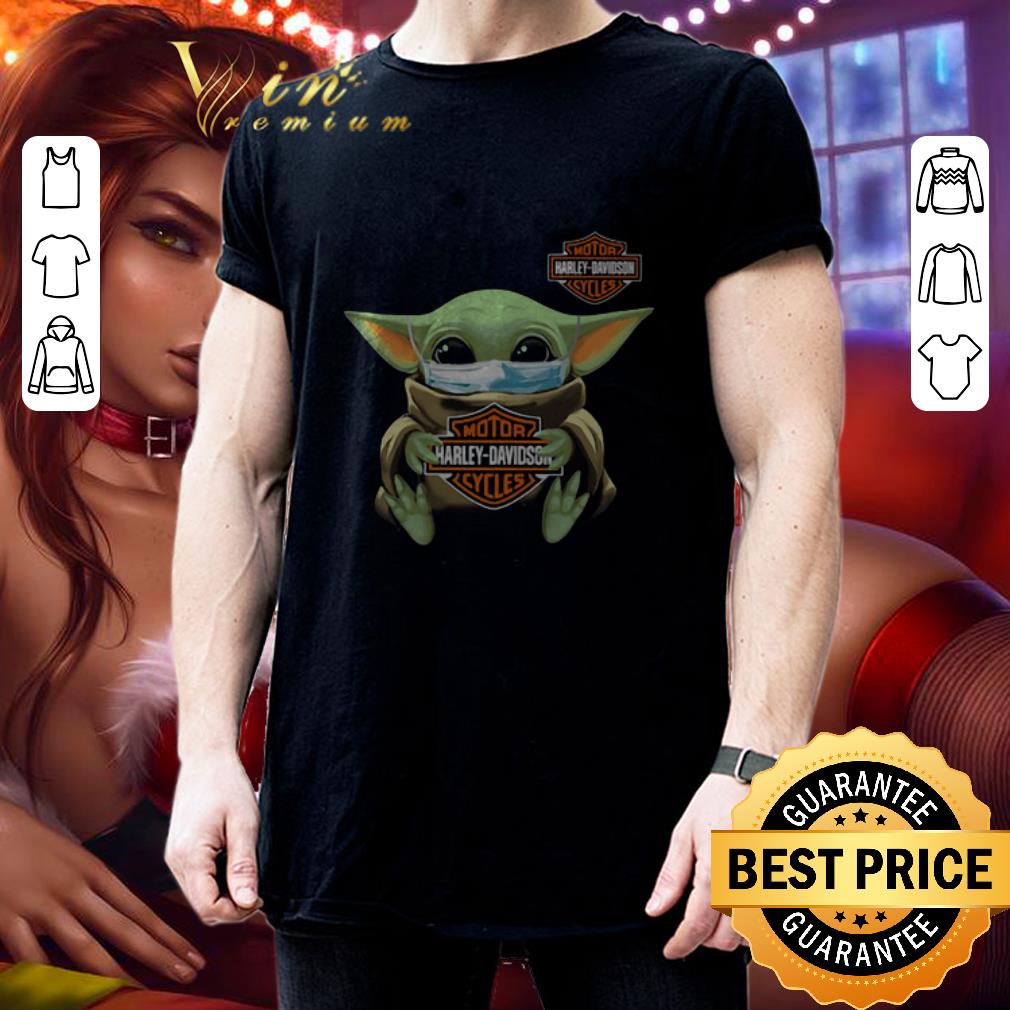 Baby Yoda mask Motor Harley-Davidson Cycles Coronavirus shirt Baby Yoda mask Motor Harley-Davidson Cycles Coronavirus shirt 3
