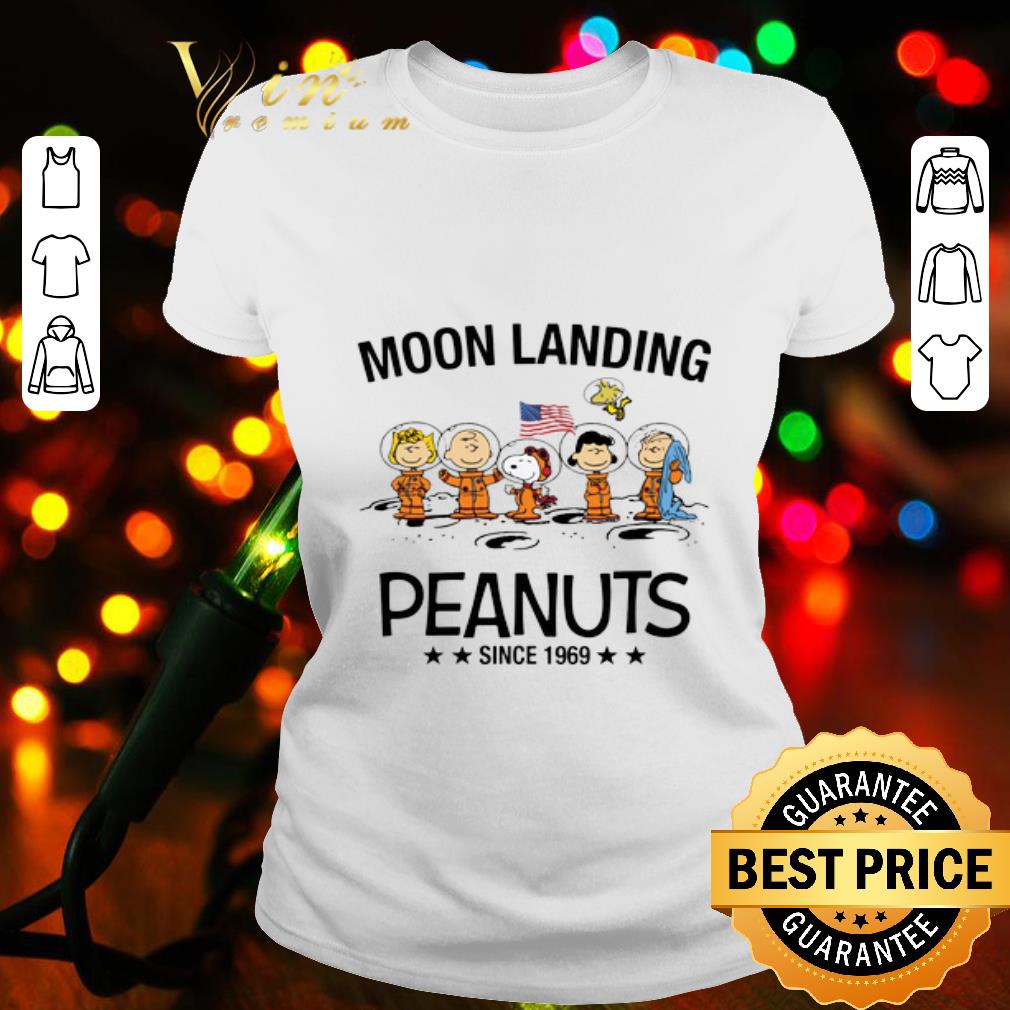 Moon Landing Peanuts astronaut Since 1969 shirt