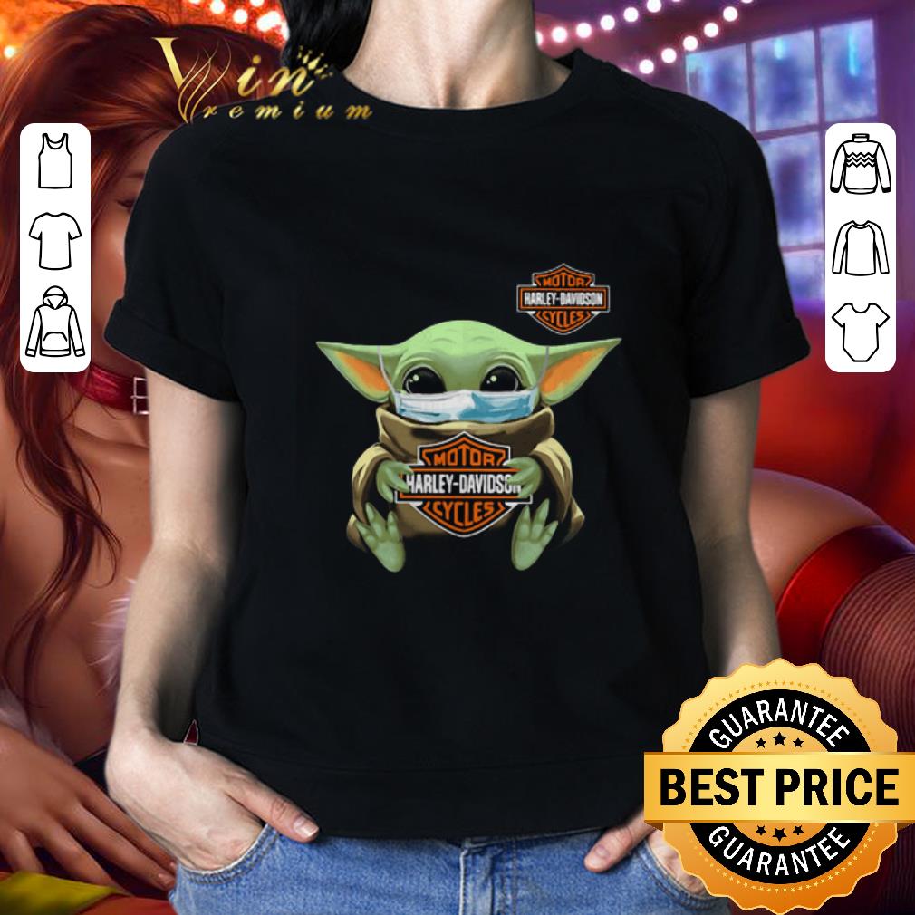 Baby Yoda mask Motor Harley-Davidson Cycles Coronavirus shirt Baby Yoda mask Motor Harley-Davidson Cycles Coronavirus shirt 2
