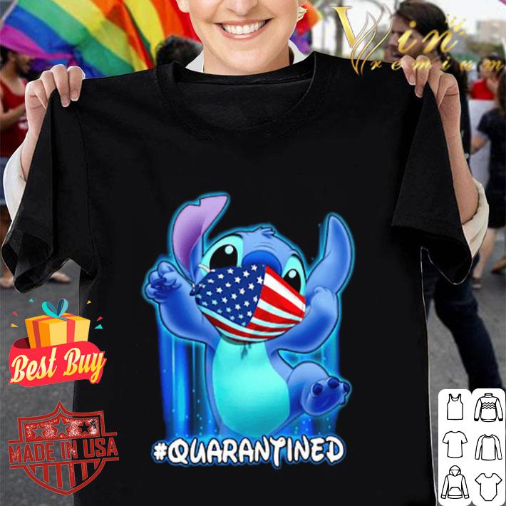 Disney Stitch mask America quarantined Coronavirusshirt