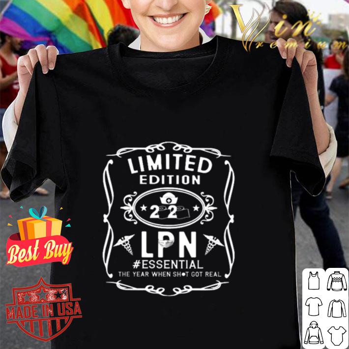 Limited Edition 2020 LPN #essential Coronavirus shirt