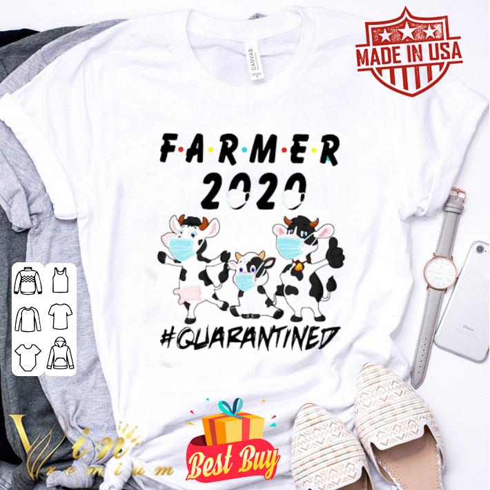 Cows Farmer 2020 #quarantined Coronavirus shirt