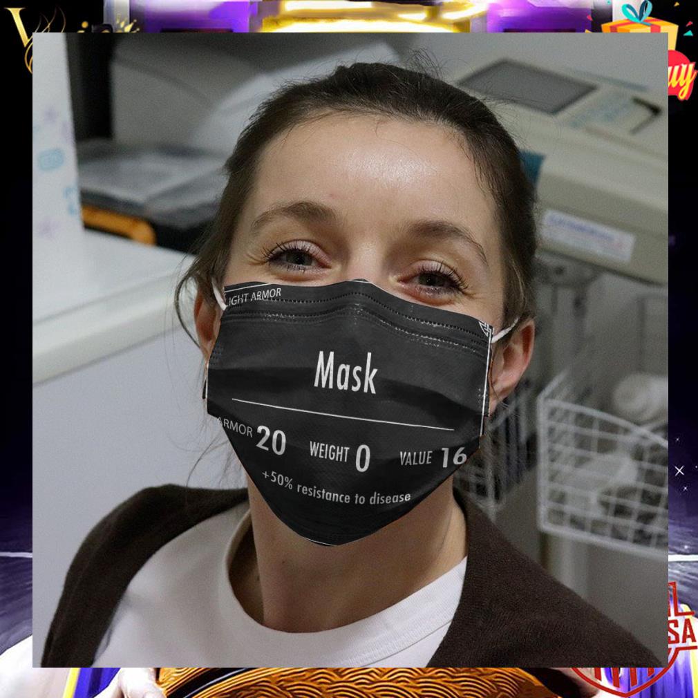 Light Armor 20 Weight 0 Value 16 50 resistance face mask with filter 3