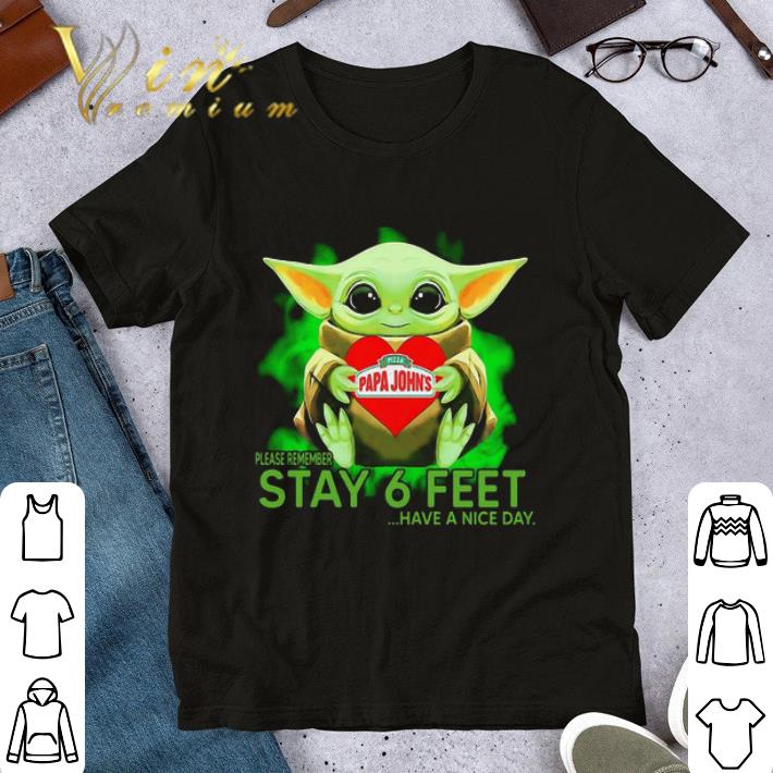 Baby Yoda hug Piggly Wiggly please remember stay 6 feet Coronavirus shirt 7