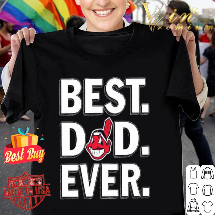 Logo Cleveland Indians Best Dad Ever Father's Day shirt