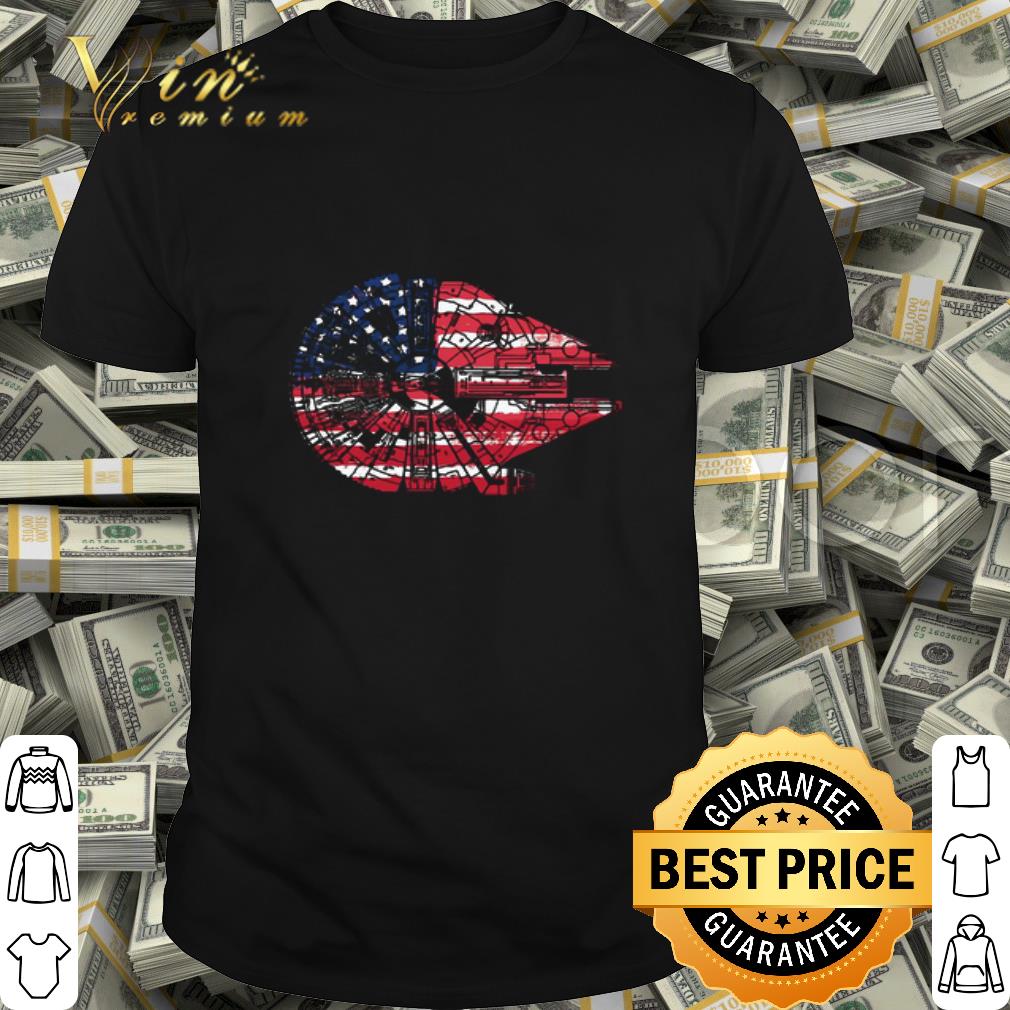 Star Wars Millennium Falcon 4th Of July Independence Day shirt