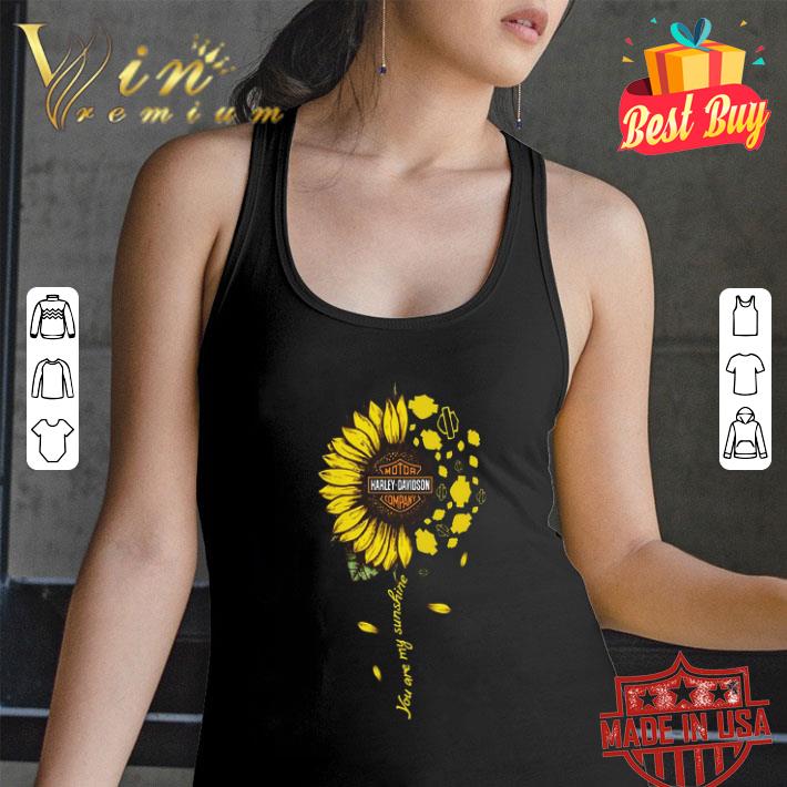 Harley Davidson You are my sunshine Sunflower shirt Harley Davidson You are my sunshine Sunflower shirt